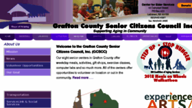What Gcscc.org website looked like in 2018 (5 years ago)