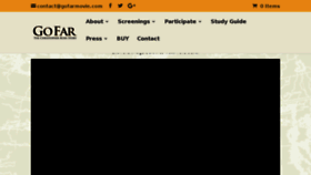 What Gofarmovie.com website looked like in 2018 (5 years ago)