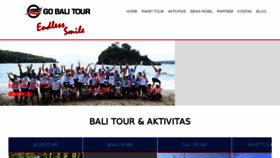 What Gobalitour.com website looked like in 2018 (5 years ago)