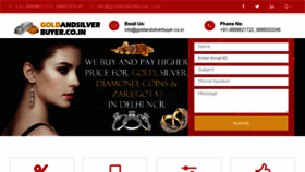 What Goldandsilverbuyer.co.in website looked like in 2018 (5 years ago)