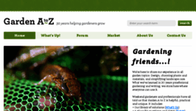 What Gardenatoz.com website looked like in 2018 (5 years ago)