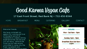 What Goodkarmacafenj.com website looked like in 2018 (5 years ago)