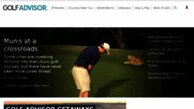 What Golfguideweb.com website looked like in 2018 (5 years ago)
