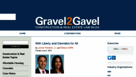 What Gravel2gavel.com website looked like in 2018 (5 years ago)