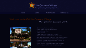 What Griffithcaravanvillage.com.au website looked like in 2018 (5 years ago)
