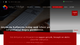 What Gelisimmedya.com website looked like in 2018 (5 years ago)
