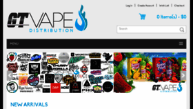 What Gtvape.com website looked like in 2018 (5 years ago)