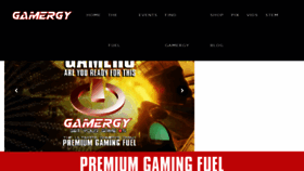 What Gamergy.net website looked like in 2018 (5 years ago)