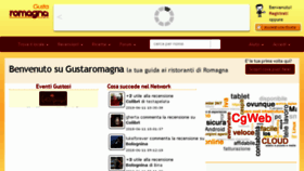 What Gustaromagna.it website looked like in 2018 (5 years ago)