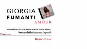 What Giorgiafumanti.com website looked like in 2018 (5 years ago)