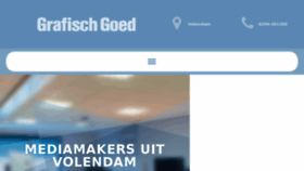 What Grafischgoed.nl website looked like in 2018 (5 years ago)