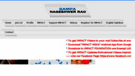 What Gampa.in website looked like in 2018 (5 years ago)