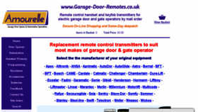 What Garage-door-remotes.co.uk website looked like in 2018 (5 years ago)