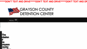 What Gcdetention.com website looked like in 2018 (5 years ago)