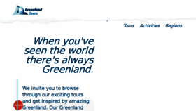 What Greenlandtours.com website looked like in 2018 (5 years ago)