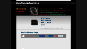 What Goldsmithworks.com website looked like in 2018 (5 years ago)