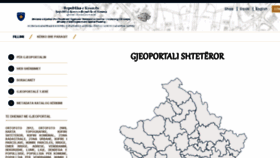What Geoportal.rks-gov.net website looked like in 2018 (5 years ago)