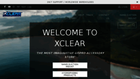 What Getxclear.com website looked like in 2018 (5 years ago)