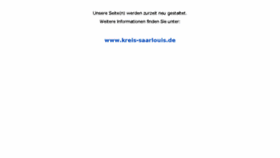 What Gesundheitsamt-saarlouis.de website looked like in 2018 (6 years ago)
