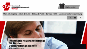 What Gew-thueringen.de website looked like in 2018 (5 years ago)