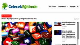 What Gelecekegitimde.com website looked like in 2018 (5 years ago)