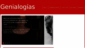 What Genialogias.com website looked like in 2018 (5 years ago)