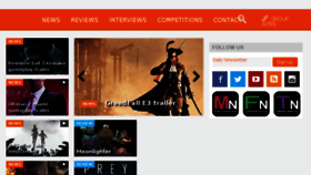 What Game-news.co.uk website looked like in 2018 (5 years ago)