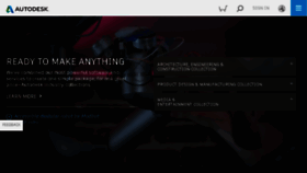 What Getautodesk.com website looked like in 2018 (7 years ago)