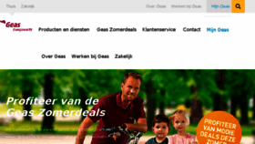 What Geas.nl website looked like in 2018 (5 years ago)