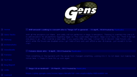 What Gens.me website looked like in 2018 (5 years ago)