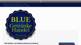 What Getraenke-shop-hamburg.de website looked like in 2018 (5 years ago)