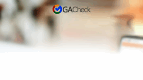 What Gacheck.com website looked like in 2018 (5 years ago)