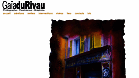 What Gaiadurivau.com website looked like in 2018 (5 years ago)