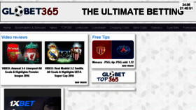 What Globet365.com website looked like in 2018 (5 years ago)