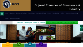 What Gujaratchamber.org website looked like in 2018 (5 years ago)