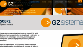 What Gzcloud.com.br website looked like in 2018 (5 years ago)