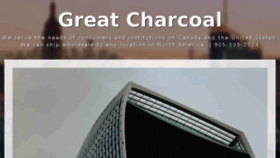 What Greatcharcoal.com website looked like in 2018 (5 years ago)
