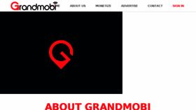 What Grandmobi.net website looked like in 2018 (5 years ago)