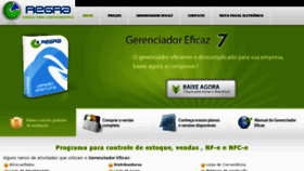 What Gerenciadoreficaz.com.br website looked like in 2018 (5 years ago)