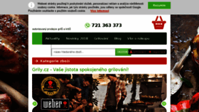 What G-obchod.cz website looked like in 2018 (5 years ago)