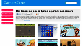 What Gamerszone.fr website looked like in 2018 (5 years ago)