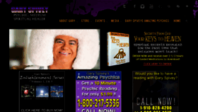 What Garyspivey.com website looked like in 2018 (5 years ago)
