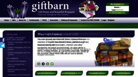What Giftbarn.co.nz website looked like in 2018 (5 years ago)