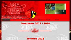 What Gaudianer.de website looked like in 2018 (5 years ago)