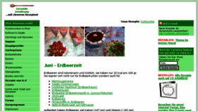 What Gesunde-rezepte.de website looked like in 2018 (5 years ago)