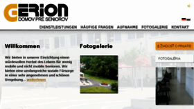 What Gerion.sk website looked like in 2018 (5 years ago)