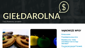 What Gieldarolna24.pl website looked like in 2018 (5 years ago)