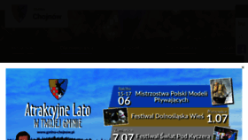 What Gmina-chojnow.pl website looked like in 2018 (7 years ago)