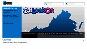What Golookon.com website looked like in 2018 (5 years ago)