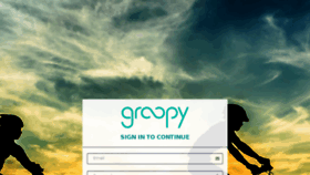 What Groopy.com website looked like in 2018 (5 years ago)